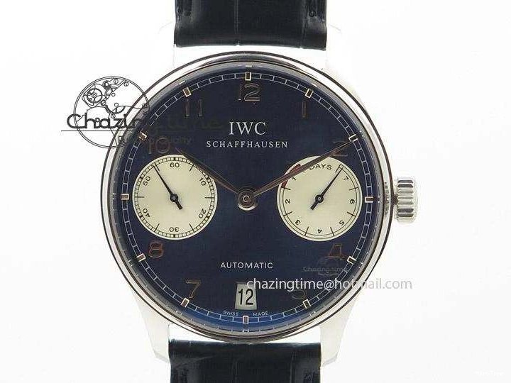 MIROTIME 0710 Portuguese Real PR IW500112 ZF 1:1 Laureus Edition On Black Leather Strap A Flexible 7369